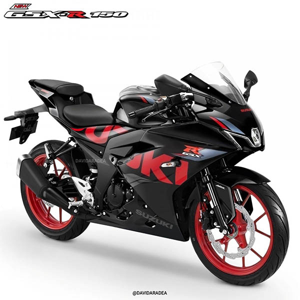 小阿魯改款在即？2022 SUZUKI GSXR150/S150渲染圖曝光！ 癮車報