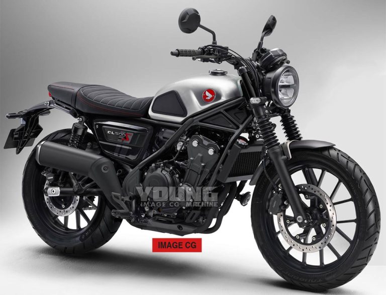HONDA 471c.c.水冷雙缸平台新作？CL500 Scrambler渲染圖曝光！ 癮車報