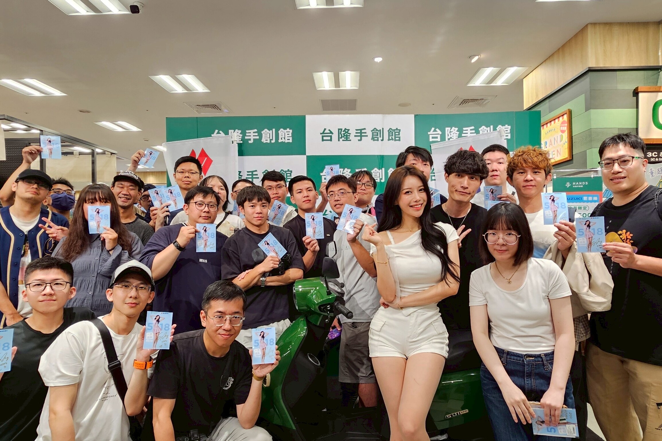 SUZUKI跨界聯名HANDS台隆手創館,一日店長李雅英、SUI 125連袂登場